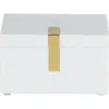 Roselli Trading Company Houston Street Canister In White