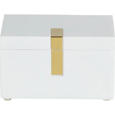 Roselli Trading Company Houston Street Canister In White
