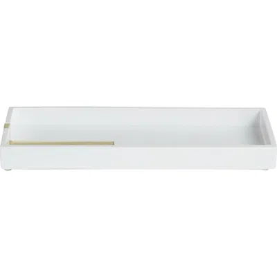 Roselli Trading Company Houston Street Soap Dish In White