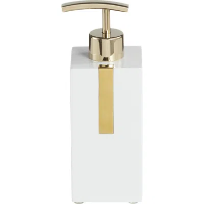 Roselli Trading Company Houston Street Soap Dispenser In White