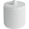 Roselli Trading Company Milano Canister Bedding In White