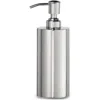 Roselli Trading Company Modern Round Lotion Pump In Silver