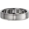 Roselli Trading Company Modern Round Soap Dish In Silver