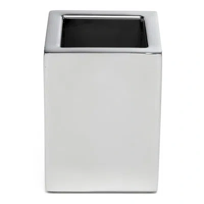 Roselli Trading Company Modern Shiny Tumbler In Silver
