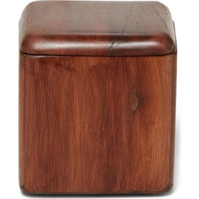 Roselli Trading Company Nature's Home Canister In Brown