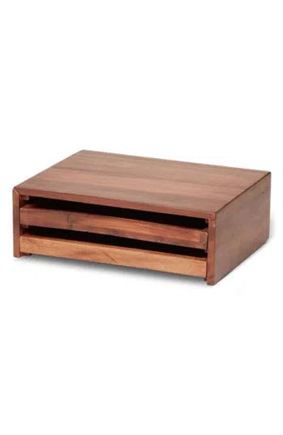 Roselli Trading Company Nature's Home Organizer In Brown