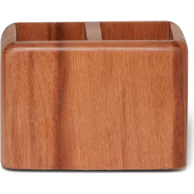 Roselli Trading Company Nature's Home Toothbrush Holder In Brown