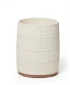 Roselli Trading Company Navajo Wastebasket In Ivory