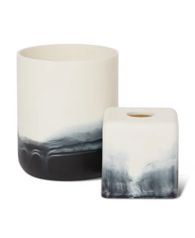 Roselli Trading Company Ombre 2-piece Bath Accessory Set In Multi