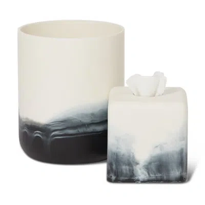 Roselli Trading Company Ombre Bath Set (wpb, Tissue Cover)
