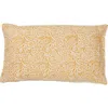 Roselli Trading Company Paisley Block Throw Pillow In Yellow Multi