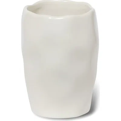 Roselli Trading Company Porcelain Tumbler In White