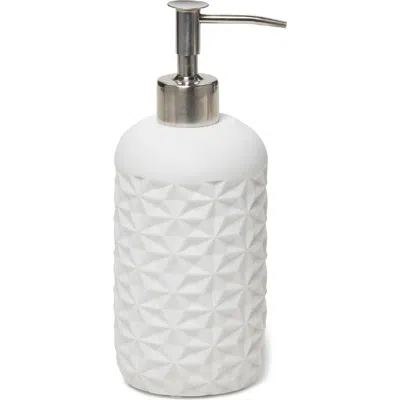 Roselli Trading Company Quilted Lotion Pump In White