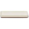 Roselli Trading Company Resin Amenity Tray In Cream