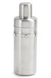 Roselli Trading Company Rivets Cocktail Shaker In Silver