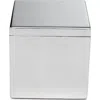 Roselli Trading Company Stainless Steel Canister In Silver