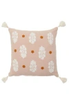 Roselli Trading Company Udaipur Paisley Taupe Pillow In Taupe Multi