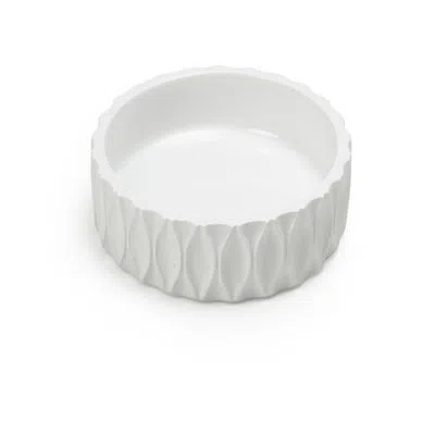 Roselli Trading Company Wave White Soap Dish