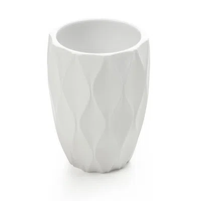 Roselli Trading Company Wave White Tumbler