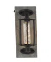 Rosemary Lane 20" Metal Geometric Battery Operated Accent Lamp In Black