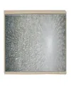 Rosemary Lane Canvas Radial Starburst Framed Wall Art With Brown Frame, 71" X 2" X 20" In Gray
