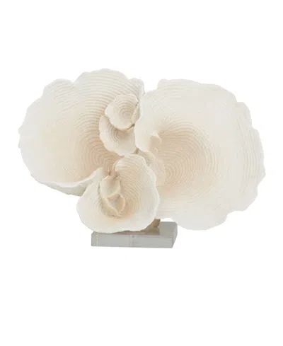 Rosemary Lane Coastal Sculpture, 9" X 13" In White