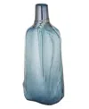 Rosemary Lane Glass Abstract Handmade Blown Decorative Vase, 16"