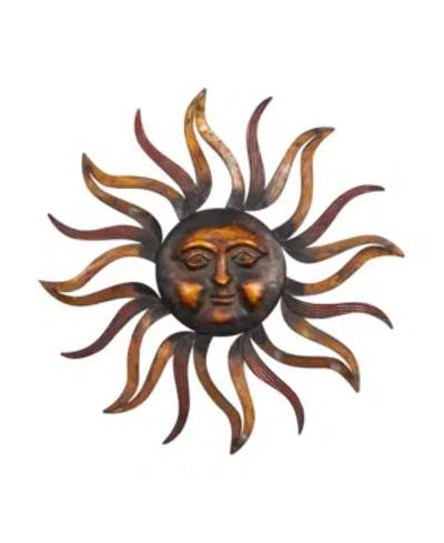 Rosemary Lane Metal Rustic Wall Decor In Brown
