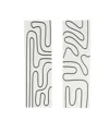 Rosemary Lane Wood Contemporary Wall Art, Set Of 2