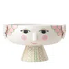 Rosendahl Bjorn Wiinblad Eva Bowl On Stand In Rose