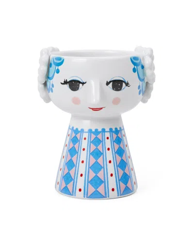 Rosendahl Eva 3.7" Candle Holder In Blue