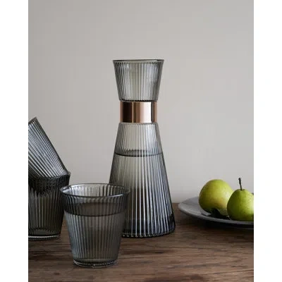 Rosendahl Grand Cru 33.8oz. Glass Carafe In Smoke
