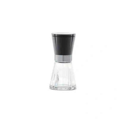 Rosendahl Grand Cru Grinder, Black/clear/steel, H: 5.7" In Black;clear;steel
