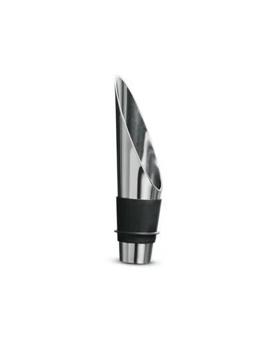 Rosendahl Stainless Steel Wine Pourer In Stainless Steel Black