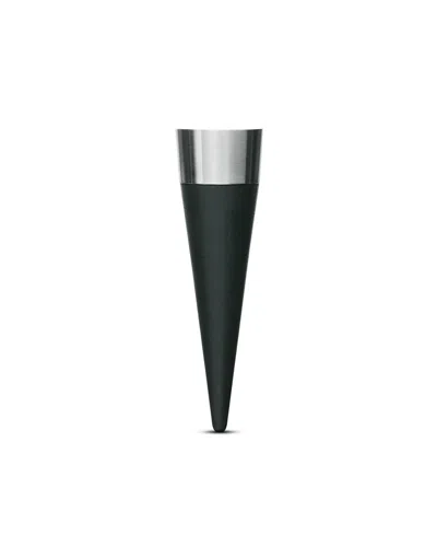 Rosendahl Stainless Steel Wine Stopper In Stainless Steel Black