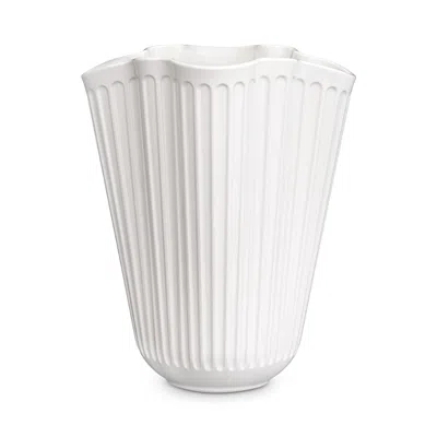 Rosendahl Hammershoi Unfold Vase, 8.1 In White