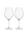 Rosendahl Holmegaard Cabernet Lines 23.3 oz Burgundy Glasses, Set Of 2 In Clear