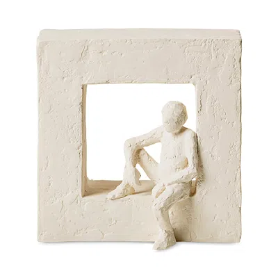 Rosendahl Kahler Astro Cancer Sculpture In White