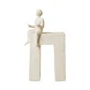Rosendahl Kahler Astro Gemini Sculpture In White