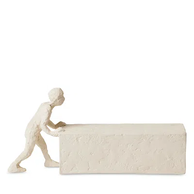 Rosendahl Kahler Astro Taurus Sculpture In White