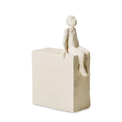 Rosendahl Kahler Astro Virgo Sculpture In White