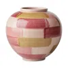 Rosendahl Kahler Canvas Vase, Rose/brown In Rose