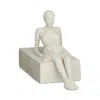 Rosendahl Kahler Character The Attentive One Sculpture In White
