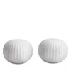 Rosendahl Kahler Hammershoi Salt And Pepper Set In White