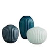 Rosendahl Kahler Hammershoi Vase Miniature, Set Of 3 In Green