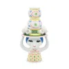 Rosendahl Lady With Hat Candle Holder, Pink In Multi