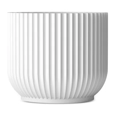 Rosendahl Lyngby Porcelain Flowerpot, Large In White