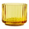 Rosendahl Lyngby Porcelain Glass Tealight Holder In Yellow