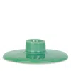 Rosendahl Lyngby Porcelain Rhombe Color Candle Holder In Green