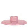 Rosendahl Lyngby Porcelain Rhombe Color Candle Holder In Rose